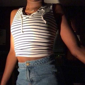 Striped tank top